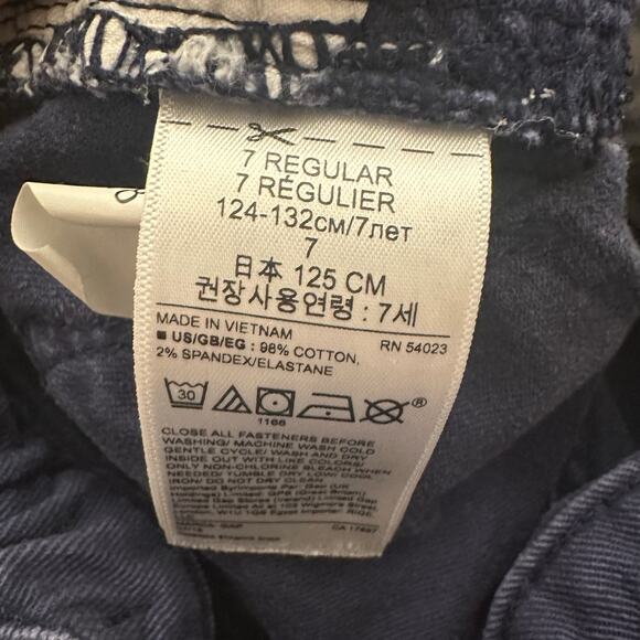 Gap Stretch Super Skinny Jeans sz 7 Star Design Adjustable waist tabs - Picture 7 of 7